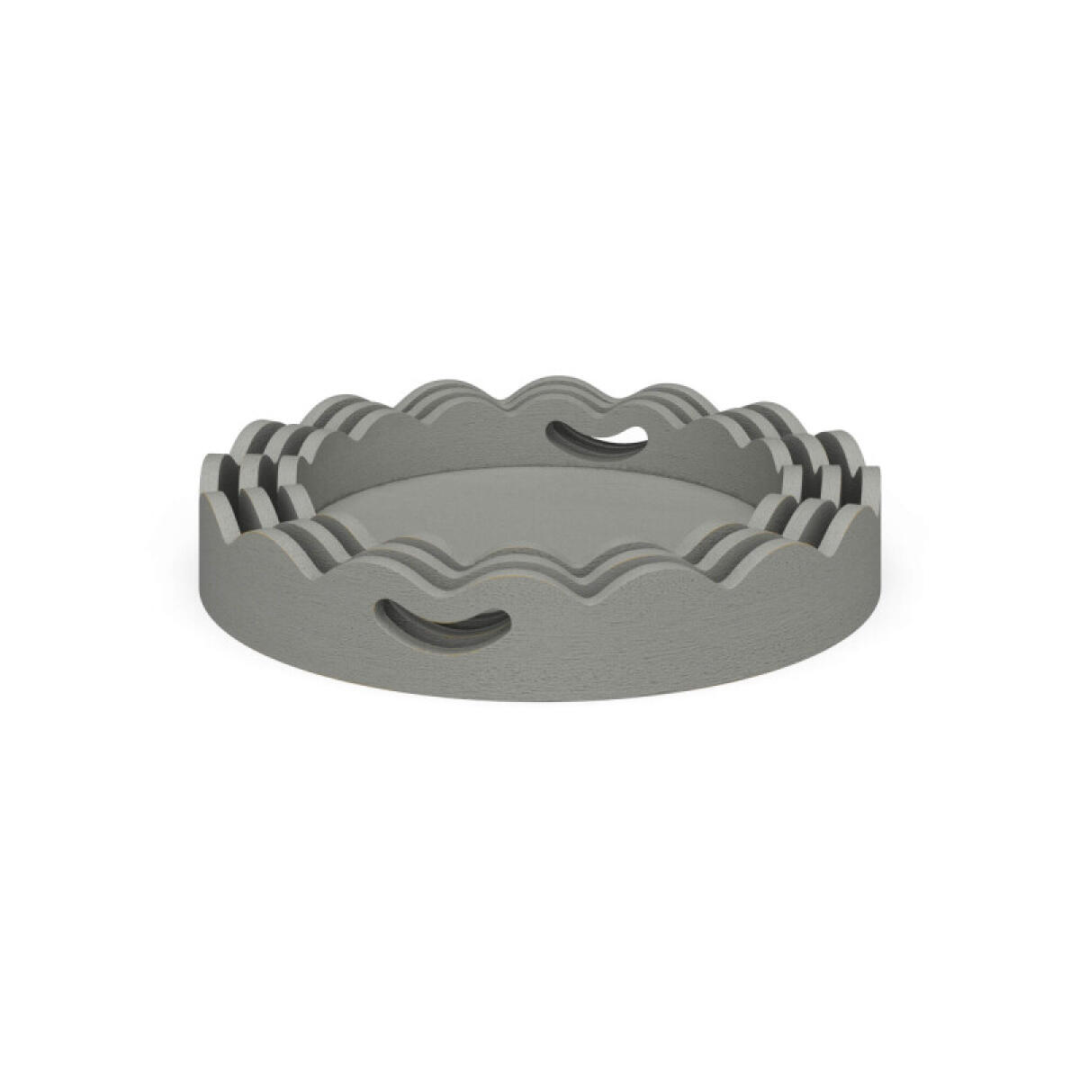 2afbfd49dba3c2718a96db460eec2178 Chloe Set Of 3 Round Trays - Image 1