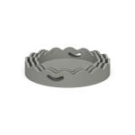 Chloe Set Of 3 Round Trays