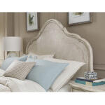 Cambric Vignette Cal-king Panel Bed Package - Crème - Image 3