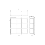 Cholet Open Bookcase Kd - Image 8