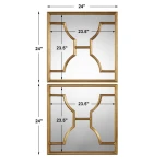 Misa Square Mirrors, S/2 - Image 4
