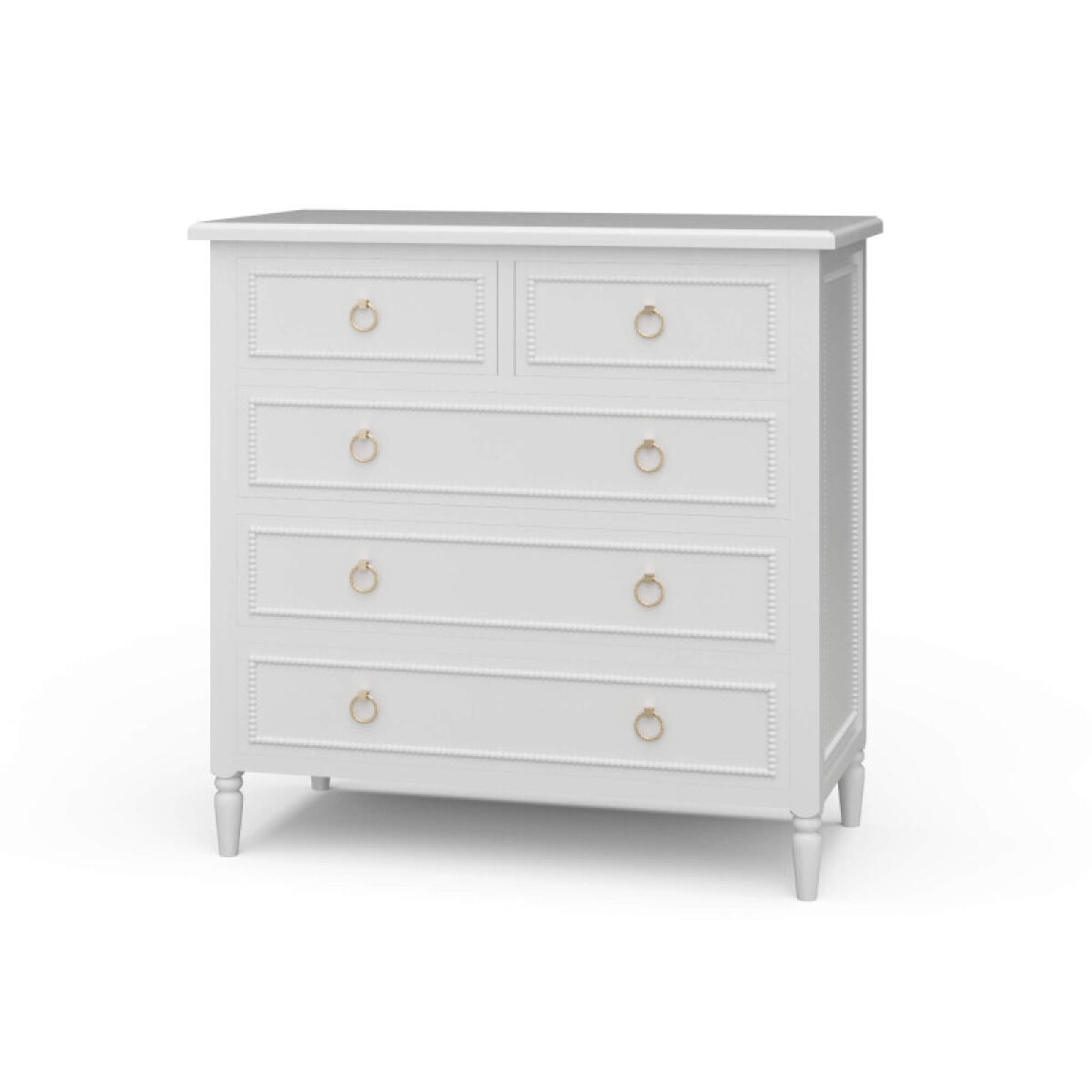 2b4aeecaf4527f3617c780ec28c98490 Cholet 5 Drawer Dresser - Image 1