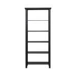 Trellis Lane Accent Bookcase- Black Bookcases Bookcases 13