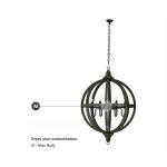 Infinity Chandelier Medium W/ 6 Lights - Image 3