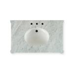 Nantes Single Vanity W/ Sink & Marble Top - Image 9