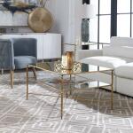 Henzler Coffee Table, Gold - Image 6