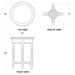 Montego Side Table - Image 7
