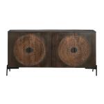 Sienna Four-Door Sideboard Dining Storage Brown 12