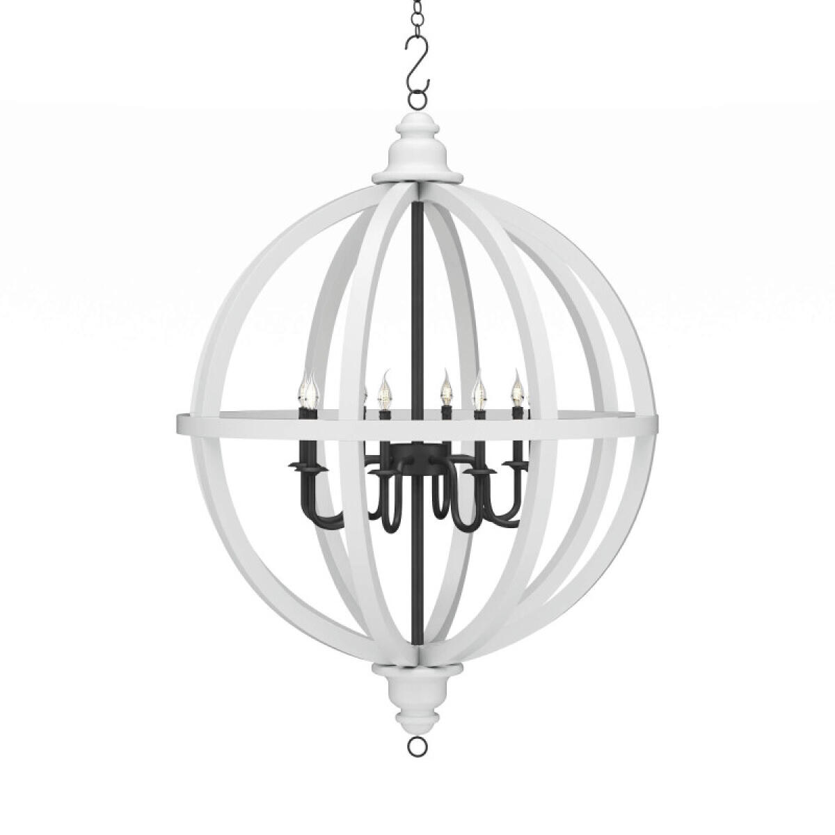 2ba25609702221956a127f4b990f1976 Infinity Chandelier Medium W/ 6 Lights - Image 1