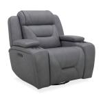 Chapman SG Recliner P2 Recliners Aline Blue Gray Leather 16