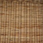 Newport Rattan Round Small Ottoman W/ Cushion - Image 7