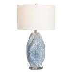 Janice Swirl Table Lamp Lighting Blue 12
