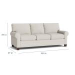 Carolina Roll Arm Sofa Sofas Bassett Furniture 13