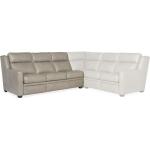 Sectionals 203 Revelin Reclining Sectional with Two-Piece Back Sectionals Black 30