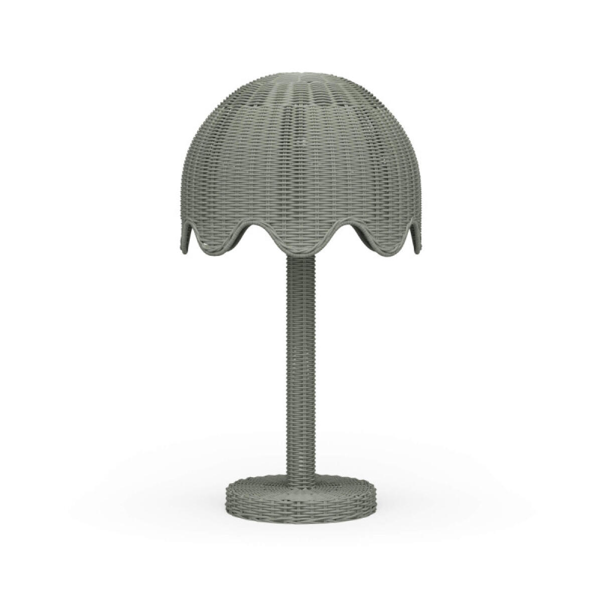 Scalloped Rattan Table Lamp Lighting Bramble 2 Scalloped Rattan Table Lamp Lighting Bramble 2