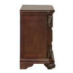 Messina Estates 3 Drawer Night Stand Nightstands Brown 15