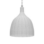 Hampton Rattan Pendant Large Lighting Bramble 15