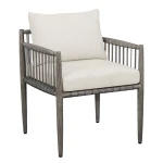 Borneo Outdoor Dining Chair, Oyster - Image 13