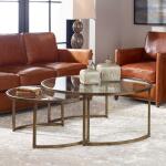 Rhea Nesting Coffee Tables, Gold, S/2 - Image 3