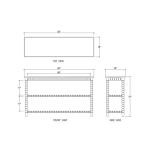 Cholet Console Table W/ Shelf - Image 9