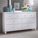 Cottage View 6 Drawer Dresser