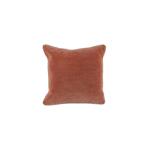Heirloom Velvet Terra Cotta 18" x 18" Square Pillow Cover