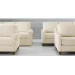 True Custom™ True CustomÂ® Large Roll Arm Loveseat - Image 4