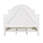 Magnolia Manor Queen Upholstered Bed Beds Antique White & Weathered Bark 19