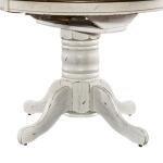 Oval Pedestal Table Base- White - Image 3