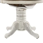 Oval Pedestal Table Base- White - Image 3