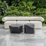 Bolster Back Outdoor Sofa, Armless - Image 17