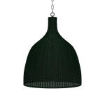 Hampton Rattan Pendant Large Lighting Blue 14