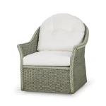 Nantucket Rattan Swivel Chair - Image 4