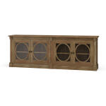 Fiona 4 Door Buffet W/ Glass Shelves