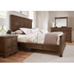 Heritage NIGHT STAND – 3 DRAWER Nightstands Brown 12