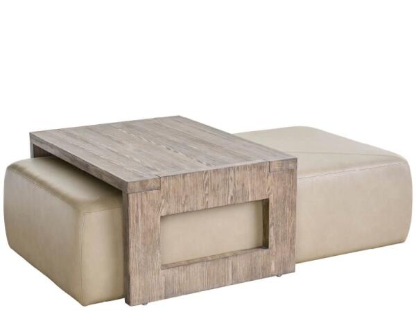 Dwell Boulder Nesting Cocktail Ottoman - Image 3