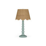 Cholet Table Lamp W/ Scalloped Shade