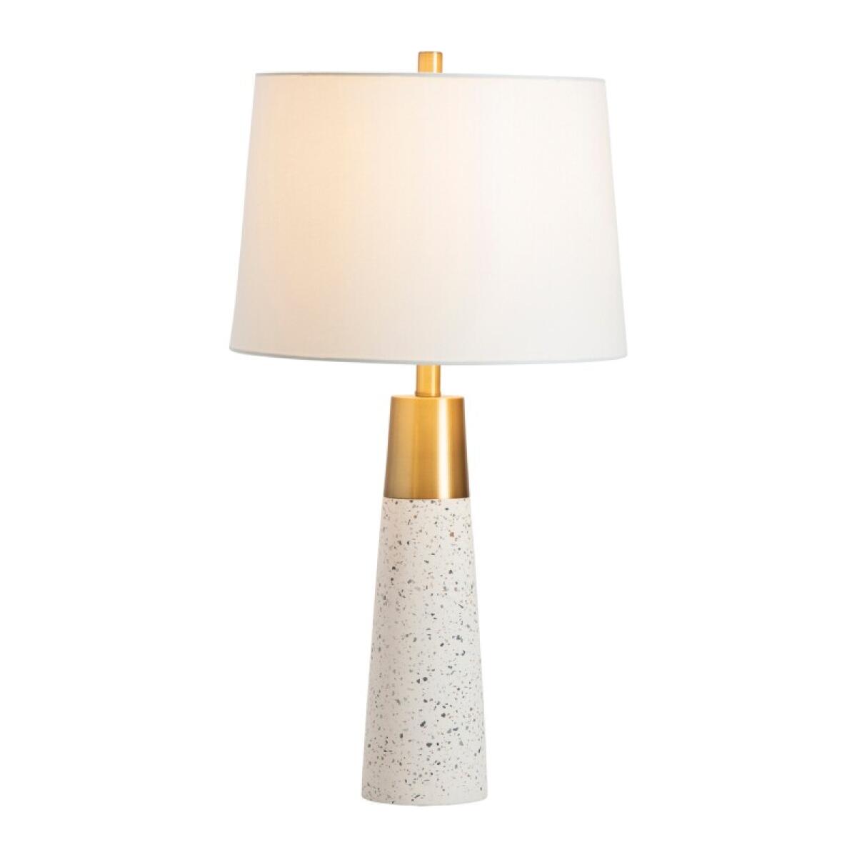 2d2d98ef28a8969ab5a335ef78e5b0cf Claire Stone Table Lamp - Image 1