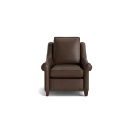 Magnificent Motion Leather Roll Arm Power Wall Recliner