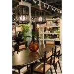 Oceana Rattan Pendant Medium Lighting Black 21