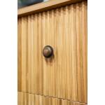 Kraton 3 Drawer Oval Dresser - Image 3