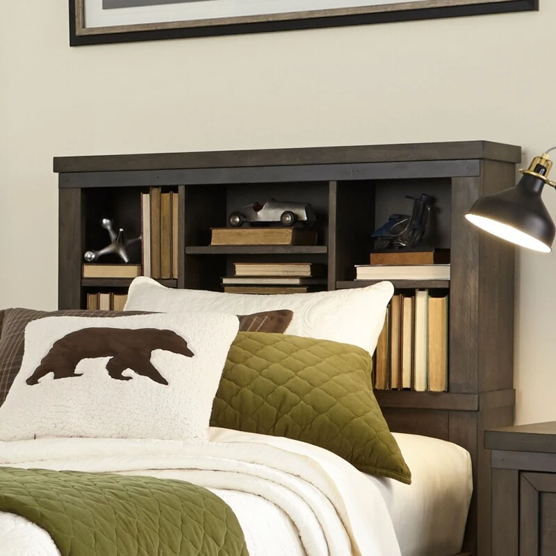 2d8e2382e56649fe9249e864267793b3 Full Bookcase Headboard - Image 1