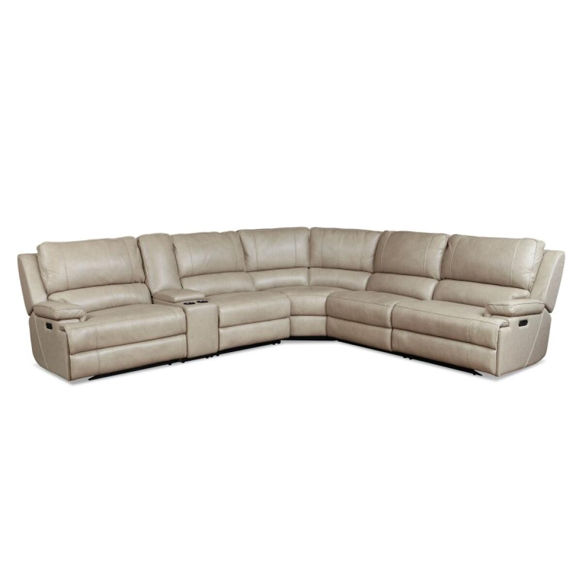 2e3502e3b42be50583934ba03b5458bf Parsons Leather Power Reclining Sectional - Image 1