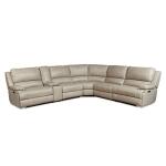 Parsons Leather Power Reclining Sectional