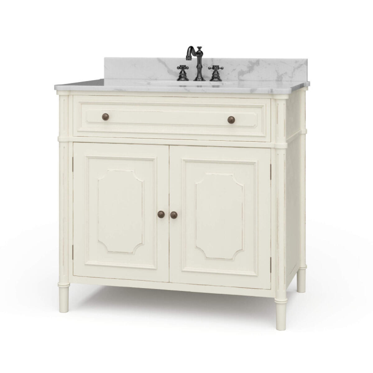 2e540e304fff6c40f02976ef3956964e Nantes Single Vanity W/ Sink & Marble Top - Image 1
