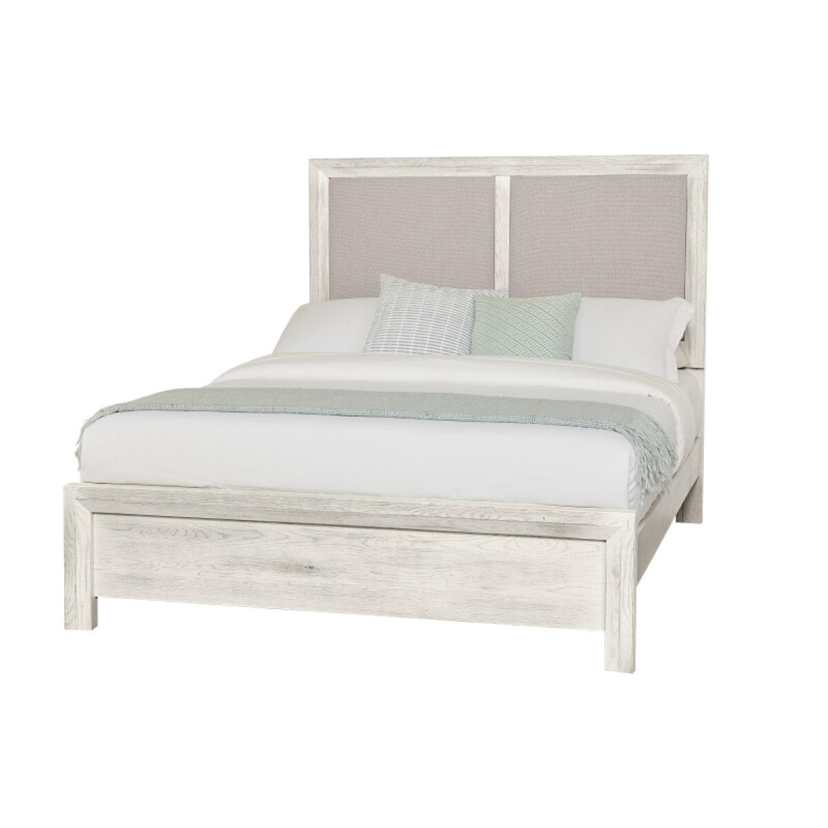 2e64e27fd53a52a4c868afa109f4727a Custom Express Cal King Upholstered Bed-pebble - Image 1