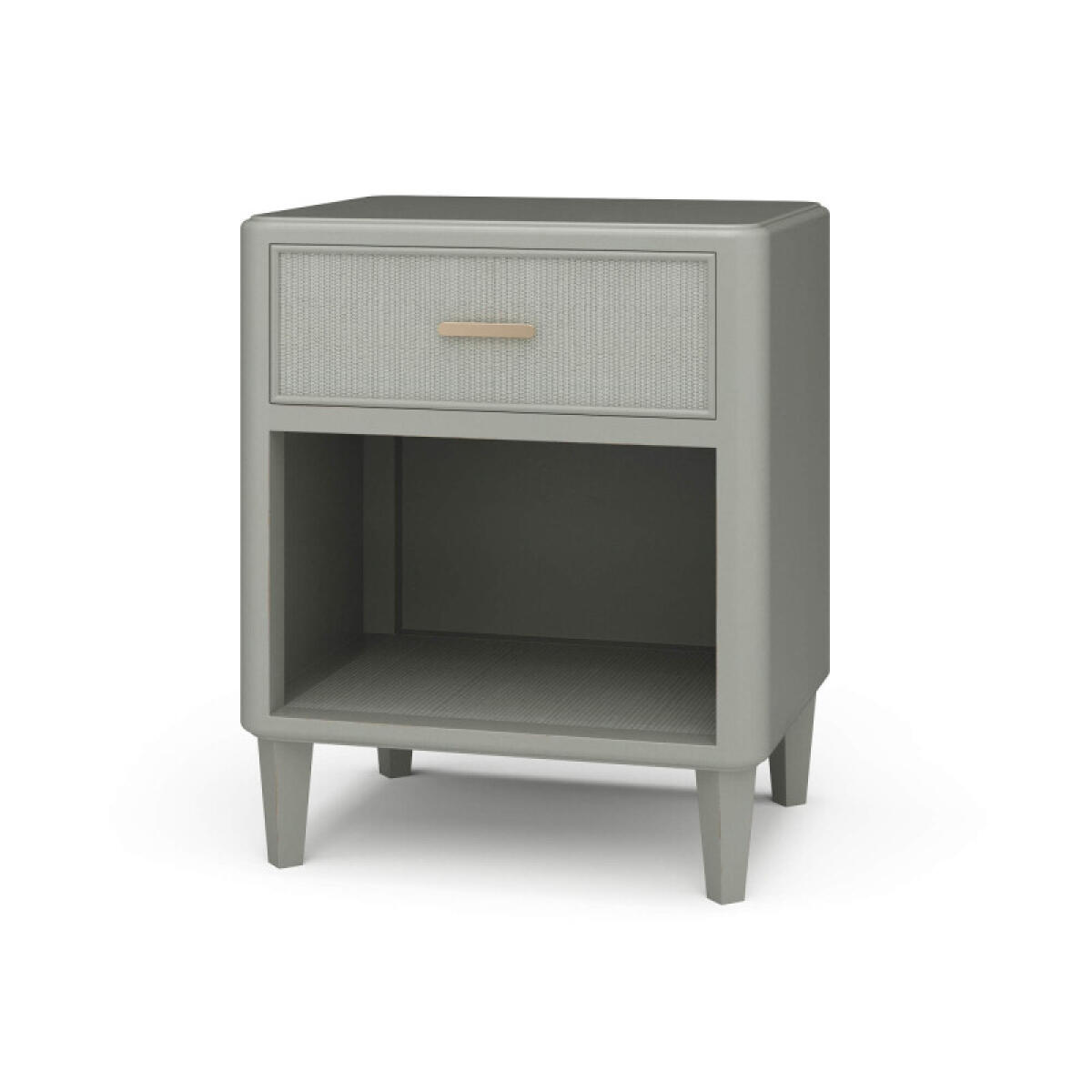2e76c037436dfe3dddac276a6fc6c83e Lexington 1 Drawer Bedside Table W/ Rattan - Image 1