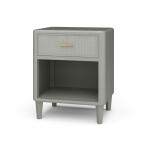 Lexington 1 Drawer Bedside Table W/ Rattan