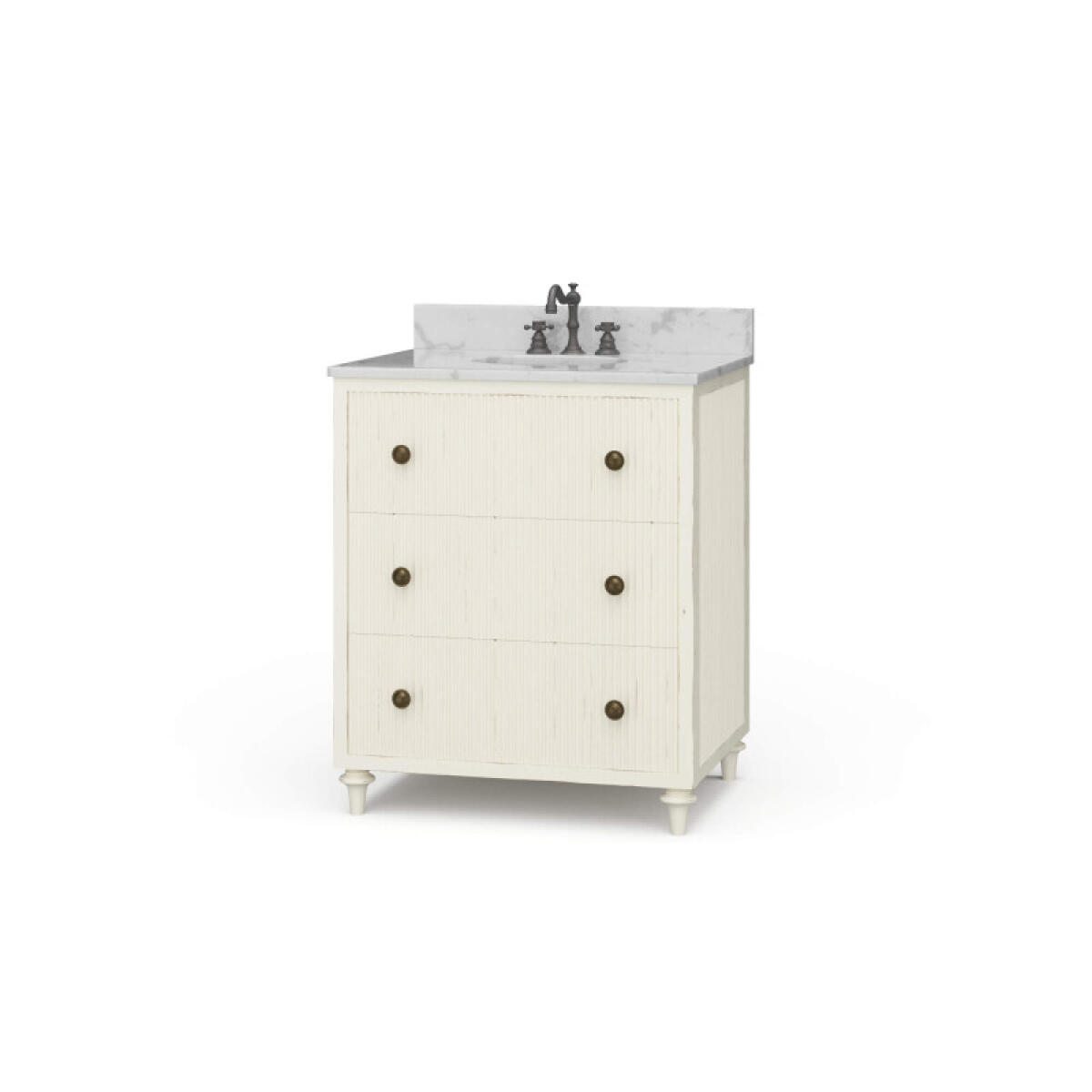 2e87d21098000d98a263d35557974363 Kraton Single Vanity W/ Sink & Marble Top - Image 1