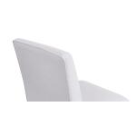 Cameron Upholstered Dining Chair with Casters - Image 7